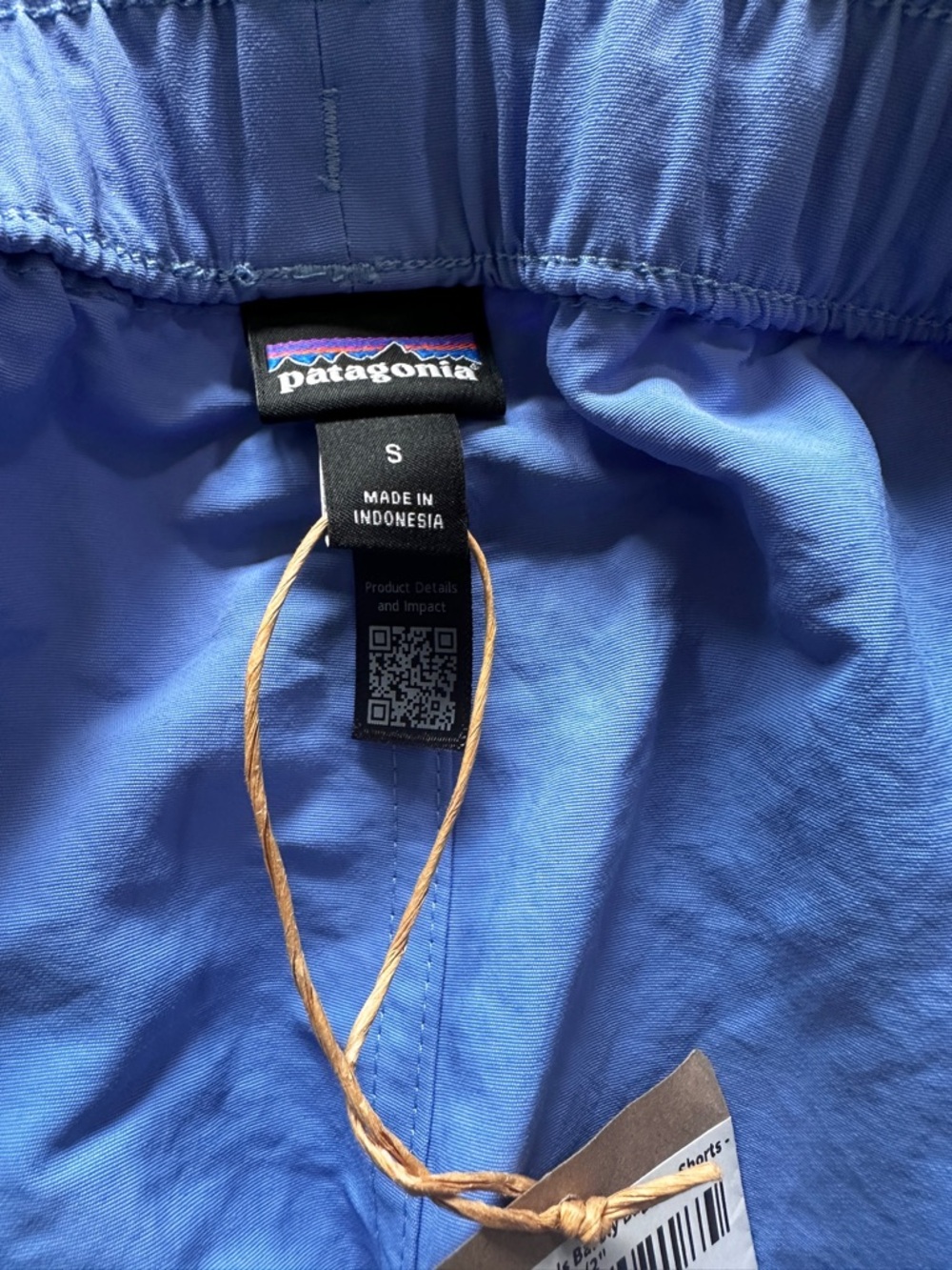 Patagonia Barely Baggies - Abundant Blue SMALL - Picture 3 of 7